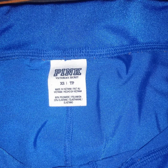 PINK Blue Leggings - Picture 2 of 3